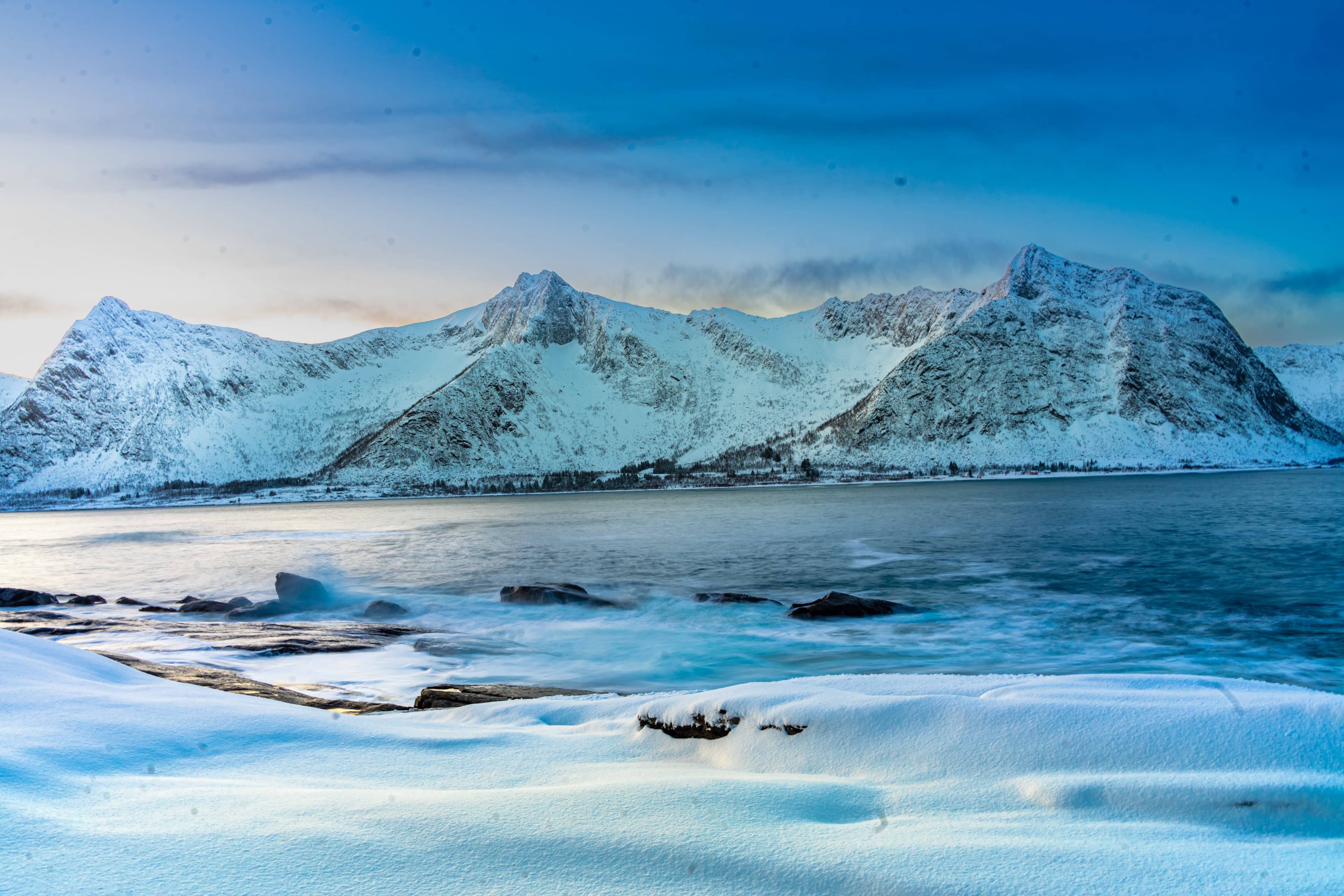 Fjord de l'île de Senja
